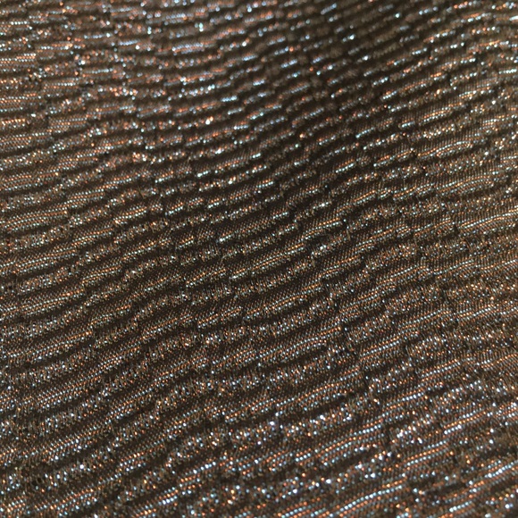 Express Blue Sparkle Structured Cocktail Dress - Picture 4 of 7